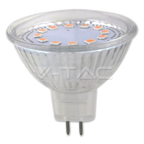 LED лампочка - LED Spotlight - 3W JCDR 230V Glass Cup White
